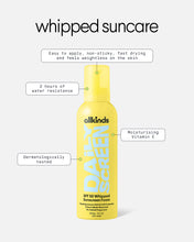 Load image into Gallery viewer, SPF 50 Whipped Sunscreen Foam