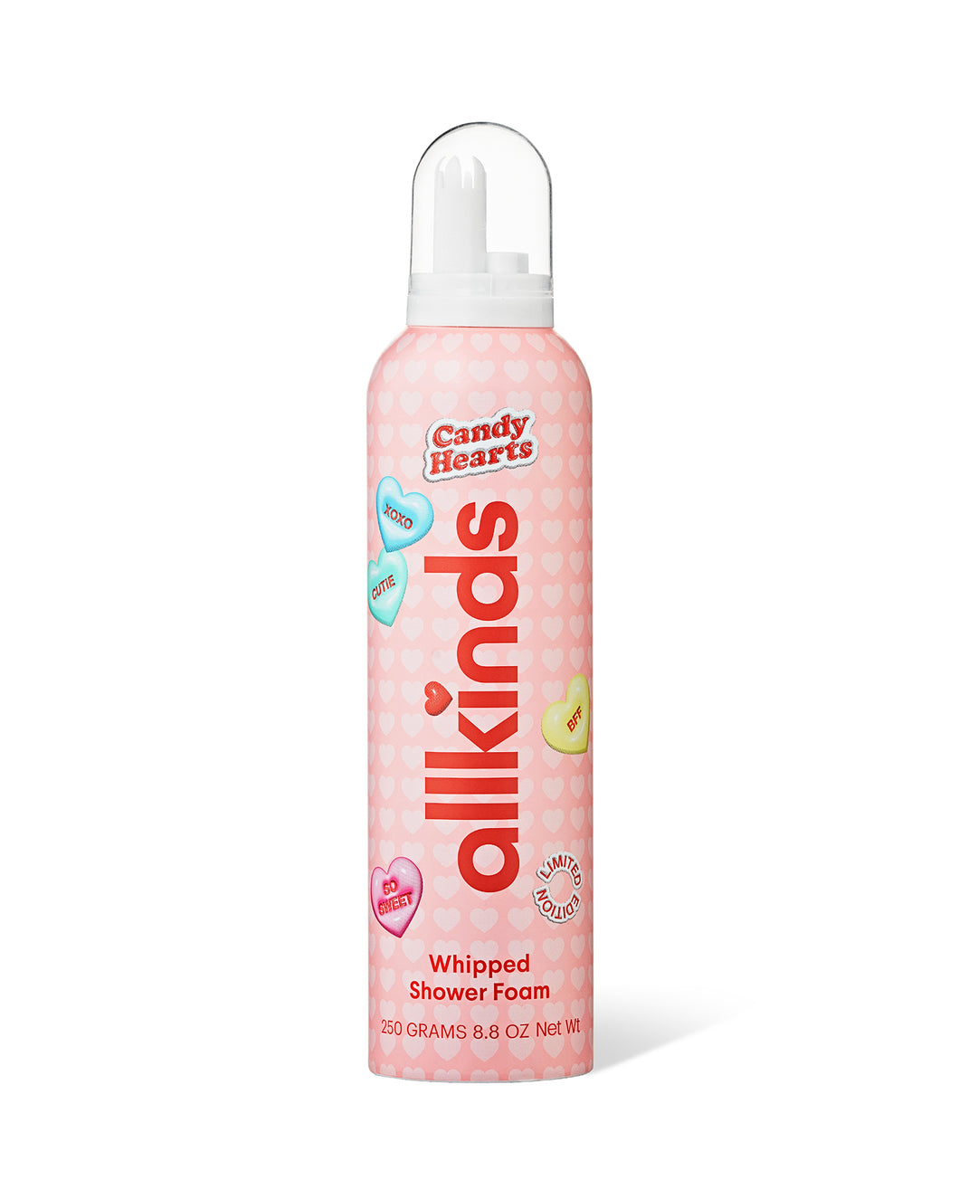 Candy Hearts Whipped Shower Foam