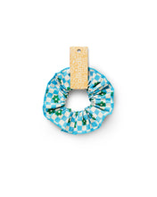 Load image into Gallery viewer, Checker Double Layer Scrunchie
