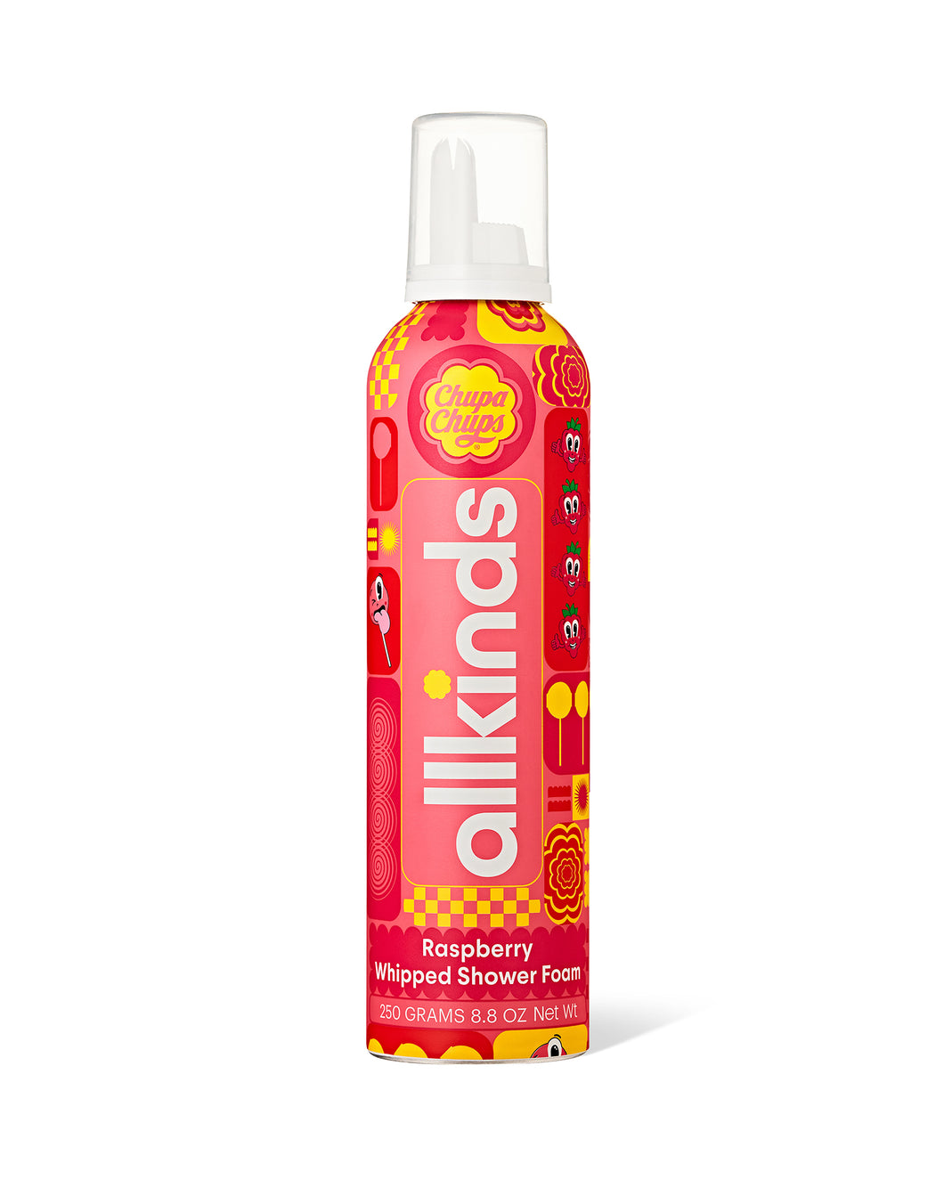 Chupa Chups Raspberry Whipped Shower Foam