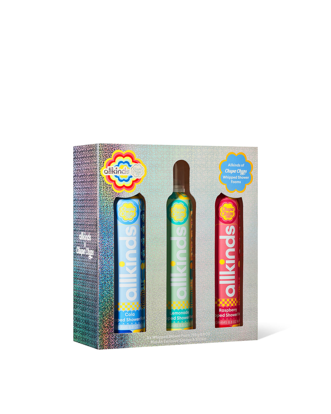 Chupa Chups Allkinds of Whipped Shower Foam Set