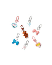 Load image into Gallery viewer, Flocked Bear Charm
