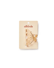 Load image into Gallery viewer, Metal Butterfly Hair Claw
