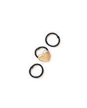 Load image into Gallery viewer, Metal Hair Ties Set Heart
