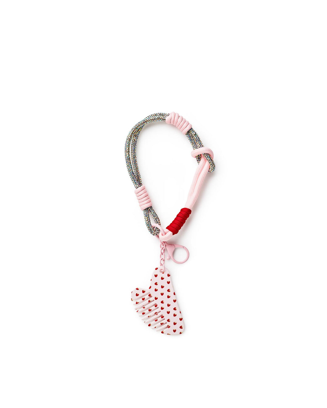 Large Strawberry Comb Charm