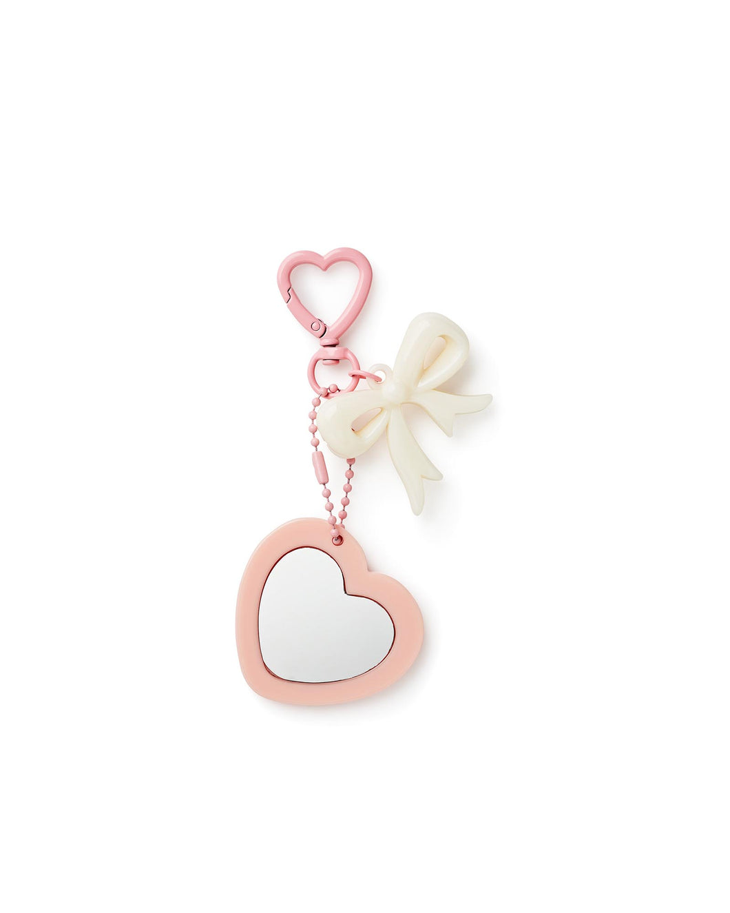 Medium Heart Mirror Charm