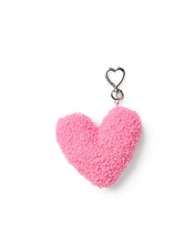 Load image into Gallery viewer, Medium Fluffy Heart Charm
