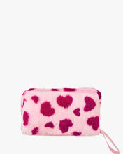 Load image into Gallery viewer, Fluffy Hearts Cosmetic Bag

