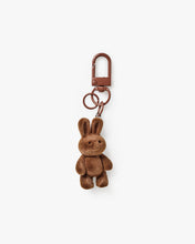 Load image into Gallery viewer, Flocked Bunny Charm
