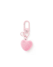 Load image into Gallery viewer, Flocked Heart Charm
