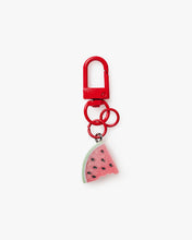 Load image into Gallery viewer, Watermelon Flocked Charm
