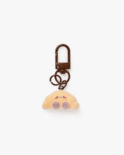Load image into Gallery viewer, Croissant Flocked Charm

