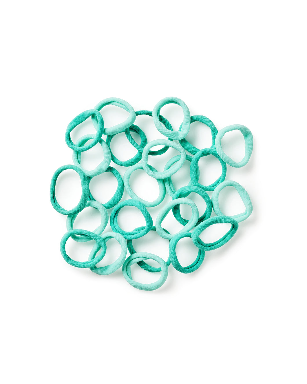 Hair Elastics Tub - Set of 40